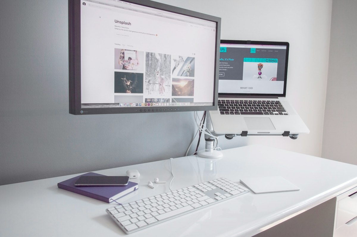 Modern ergonomic home office setup with comfortable chair and proper lighting